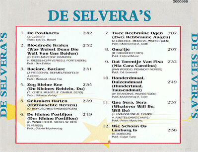 De Selveras - De Selveras-back
