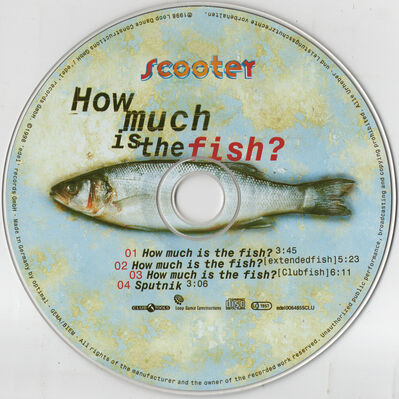 Scooter - How Much Is The Fish (CDM)-cd
