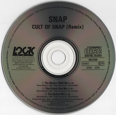 Snap! - Cult Of Snap (Remix) (CDM)-cd
